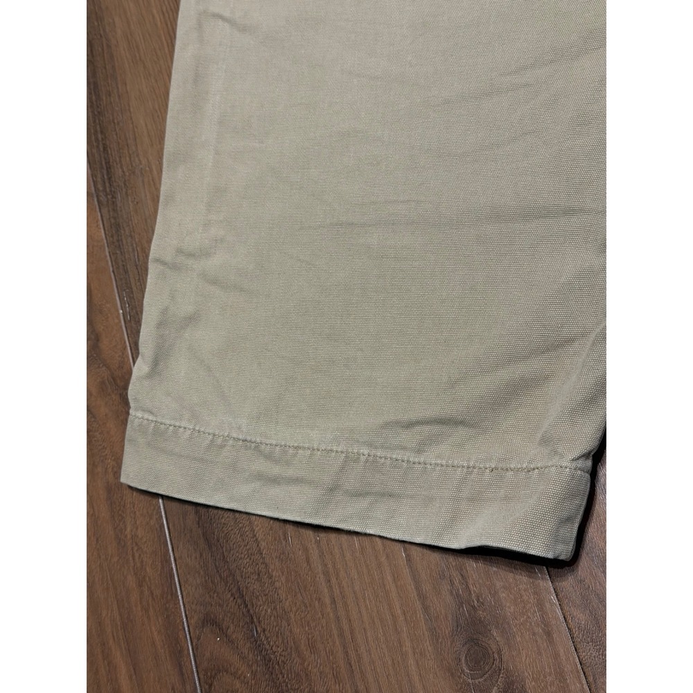 Nautica Explorer Mens Loose Fit Cargo Pants Tan Khaki Cotton Canvas 34x30 - Picture 5 of 11